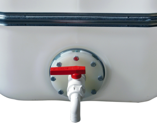 Auslaufhahn für Raumspartank