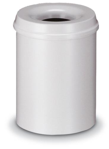 Selbstlöschender Papierkorb aus Stahl