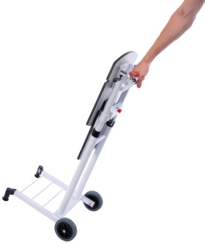 Franken Projektionswagen Travel, Höhe 850 - 1250 mm, weiß