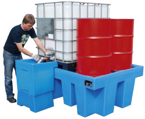 Allseitig unterfahrbare PE-Auffangwanne WPA-PE