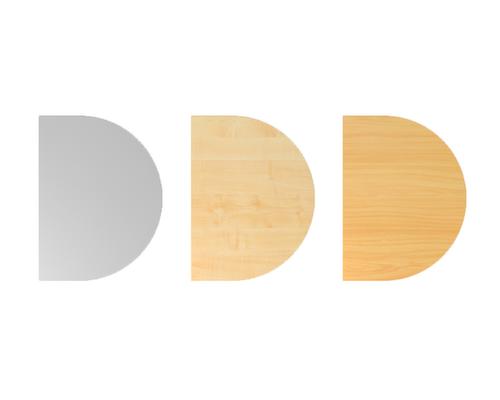 Halbrunder Anbautisch