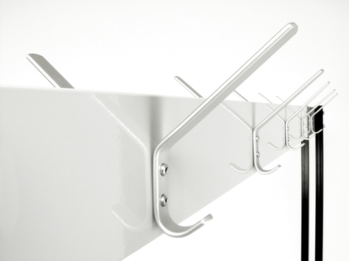 Sypro Fahrbare Reihengarderobe zweiseitig