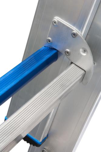 Krause Vielzweckleiter STABILO® Professional +S, 3 x 8 rutschsicher profilierte Sprossen und Stufen