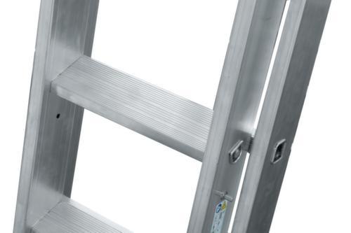 Krause Vielzweckleiter STABILO® Professional +S, 3 x 8 rutschsicher profilierte Sprossen und Stufen