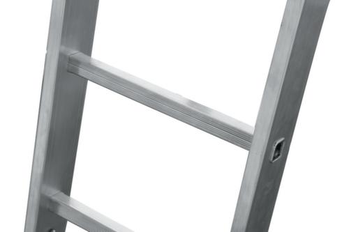 Krause Mehrzweckleiter STABILO® Professional +S mit Sprossen und Stufen, 2 x 9 rutschsicher profilierte Sprossen und Stufen