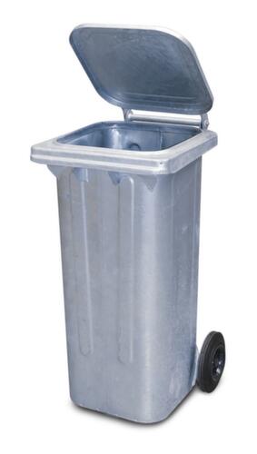 Stahlblech-Abfalltonne für  öldicht und brandgeschützt