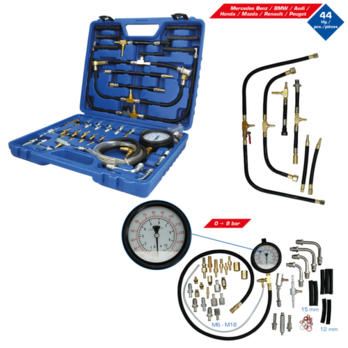 Brilliant Tools Benzindruck-Prüfer-Satz