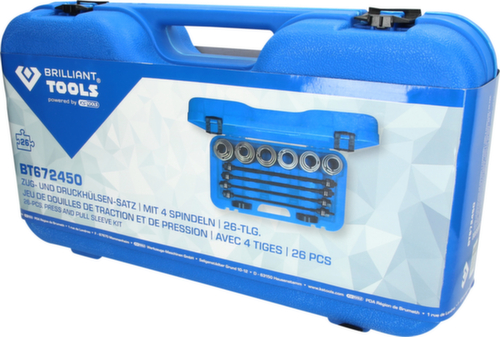 Brilliant Tools Zug- und Druckhülsen-Satz