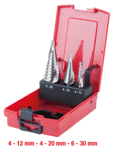 KS Tools HSS Stufenbohrer-Satz