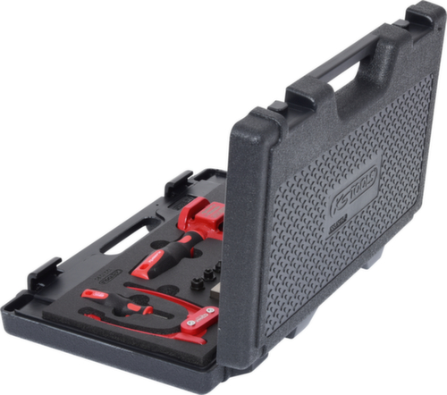 KS Tools FLAREFIX 1 Universal-Bremsleitungs-Bördelgerät-Satz mit Hydraulik-Spindel