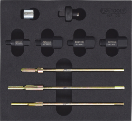 KS Tools MASTER 3 in 1 Glühkerzen-Reibahlen-Satz