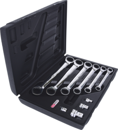 KS Tools GEARplus Doppel-Ratschenringschlüssel-Satz