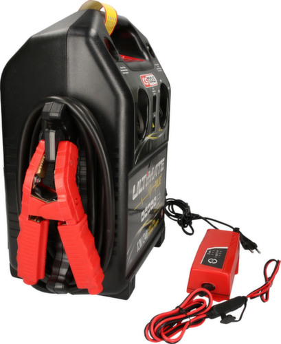 KS Tools 12 V / 24 V Kondensator-Booster - mobiles Starthilfegerät 4700 A / 3700A
