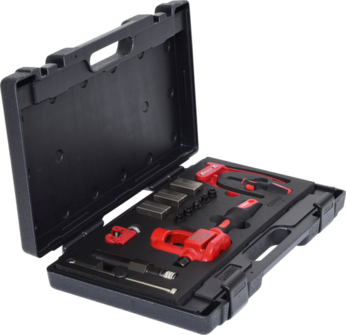 KS Tools FLAREFIX 1 Universal-Bremsleitungs-Bördelgerät-Satz mit Hydraulik-Spindel