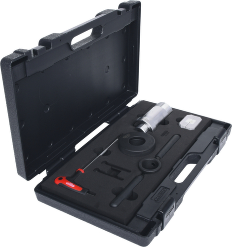 KS Tools Stoßdämpfer-Montagehilfe-Satz für Stoßdämpfer mit Zuganschlagfeder