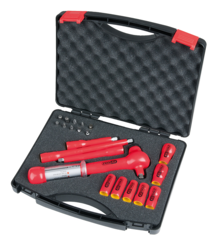 KS Tools 1/4" Steckschlüssel-Satz mit isolierten Werkzeugen