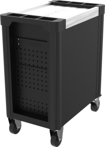 KS Tools PERFORMANCEplus P10 SCHWARZ/ROT Werkstattwagen mit 8 Schubladen