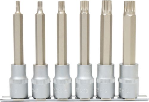 KS Tools 1/2" Bit-Stecknuss-Satz XZN