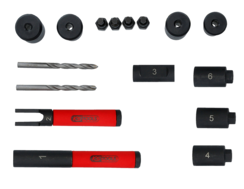 KS Tools Felgenschloss-Ausbohr-Satz