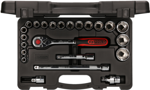 KS Tools 1/2" CHROMEplus Steckschlüssel-Satz