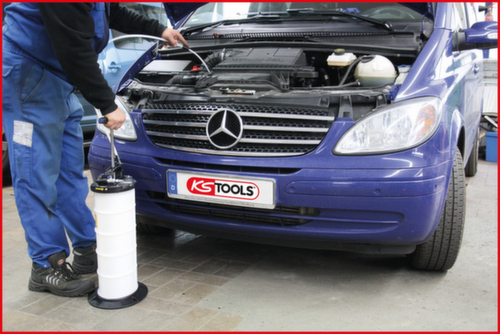 KS Tools Vakuum-Absaugpumpe 9,5 Liter inklusive 4 Sonden