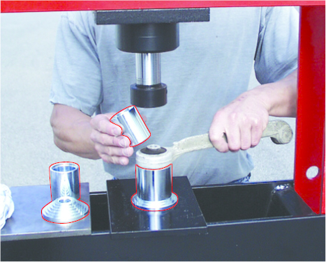 KS Tools Stufen-Druckhülsen-Satz