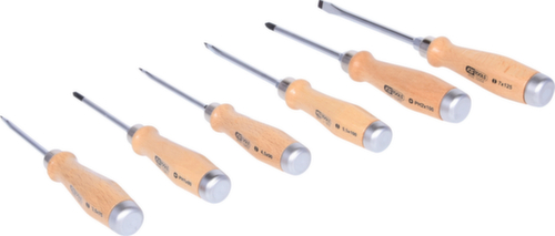 KS Tools ERGOTORQUE WOODmax Schlag-Schraubendreher-Satz