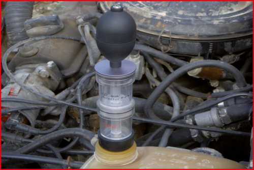 KS Tools CO2-Zylinderkopf-Lecktest-Satz