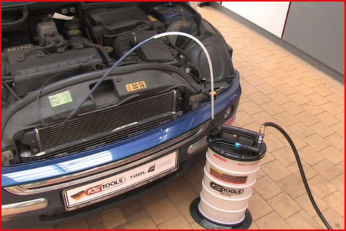 KS Tools Vakuum-Absaugpumpe 9,5 Liter inklusive 4 Sonden