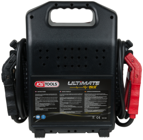 KS Tools 12 V Kondensator-Booster - mobiles Starthilfegerät 1800 A