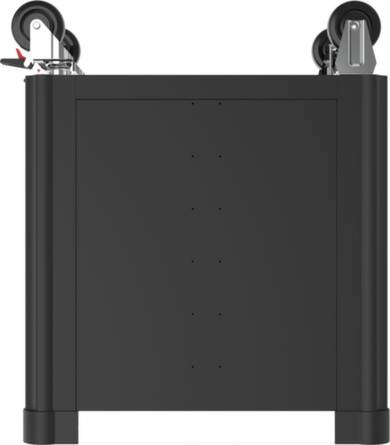 KS Tools PERFORMANCEplus P10 SCHWARZ/ROT Werkstattwagen mit 8 Schubladen