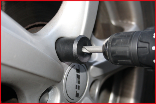 KS Tools Felgenschloss-Ausbohr-Satz