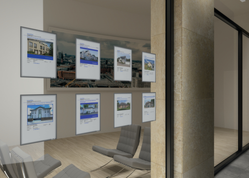 Durable Sichthülle, DIN A4, statisch haftend durch Adhäsion