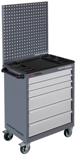 KRAFTWERK® Gelochte Rückwand für Werkstattwagen BT700/BT700s