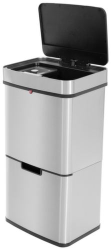 Hailo Mültrenner ÖKO VARIO XL mit Sensordeckel und Schubfach, Inhalt 2 x 25 l/ 1 x 4 l