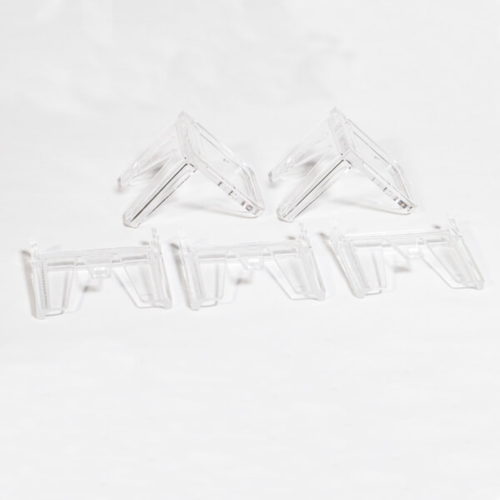 Fluchttürhauben-Set GfS Typ K, 2 x Befestigungswinkel, 3 x Endabschlüsse