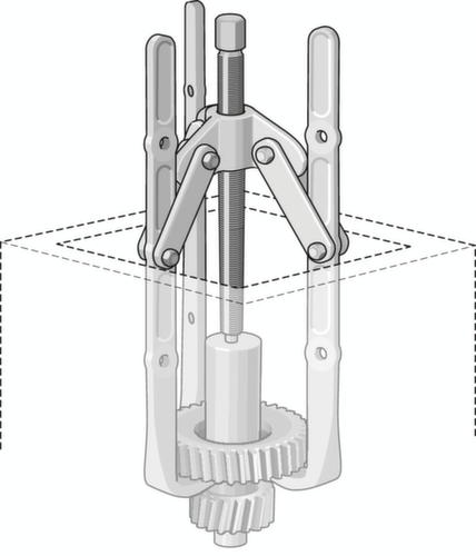 GEDORE 1.14/1L Lüfterabzieher