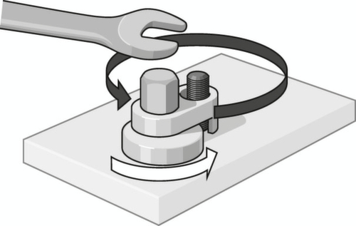 GEDORE 1.28/3 Stehbolzenausdreher 19 - 25 mm