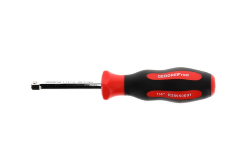 GEDORE R38950001 Vierkantsteckgriff 1/4" 62mm 2K-Griff