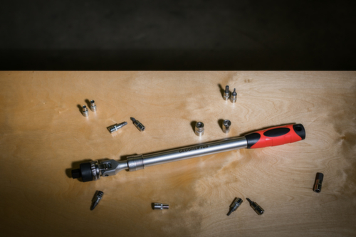 GEDORE R60110009 2K-Gelenk-Teleskopknarre 1/2 430-580 mm