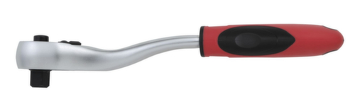 GEDORE R50050009 2K-Umschaltknarre 3/8 gekröpft 206 mm Rückschwenkwinkel 10°