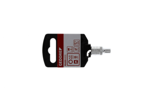 GEDORE R41004503 Steckschlüsseleinsatz 1/4" 6-kant 4.5 mm Länge 25 mm