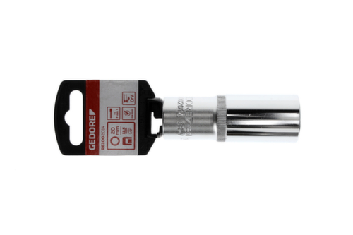 GEDORE R61002014 Steckschlüsseleinsatz 1/2" 6-kant 20 mm Länge 77 mm