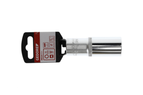 GEDORE R61102114 Steckschlüsseleinsatz 1/2" 12-kant 21 mm Länge 77 mm
