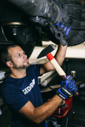 GEDORE 600 H-400 Schlosserhammer ROTBAND-PLUS mit Hickorystiel