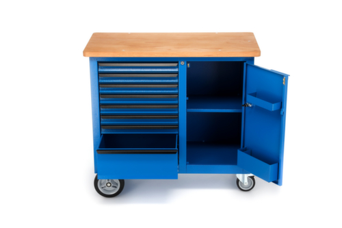 GEDORE 1504 0701 Rollwerkbank mit 8 Schubladen