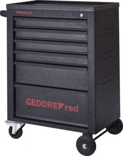 GEDORE R20152006 Werkstattwagen Black MECHANIC 6 Schubladen