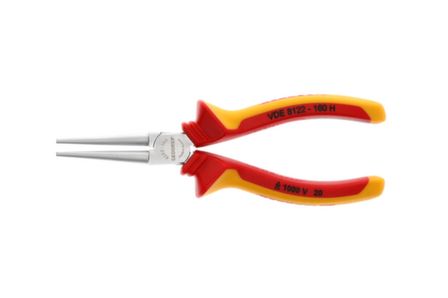 GEDORE VDE 8122-160 H VDE-Rundzange mit Hüllenisolierung 160 mm