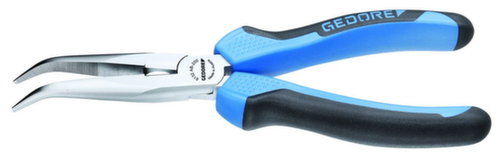 GEDORE 8132 AB-160 JC Flachrundzange 160 mm 2K-Griff