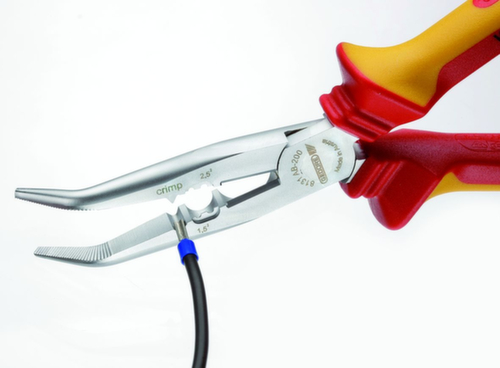 GEDORE VDE 8131 AB-200 H VDE-Mehrfachzange 200 mm gewinkelt